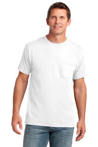 Port & Company ®  Core Cotton Pocket Tee. PC54P