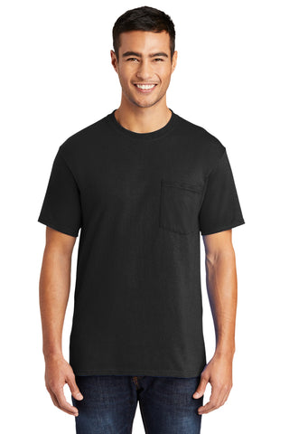 Port & Company - Core Blend Pocket Tee. PC55P