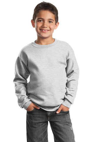 Port & Company ®  Youth Core Fleece Crewneck Sweatshirt.  PC90Y
