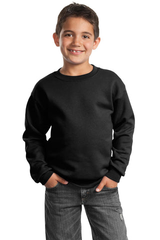 Port & Company ®  Youth Core Fleece Crewneck Sweatshirt.  PC90Y