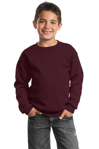 Port & Company ®  Youth Core Fleece Crewneck Sweatshirt.  PC90Y