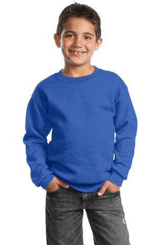 Port & Company ®  Youth Core Fleece Crewneck Sweatshirt.  PC90Y