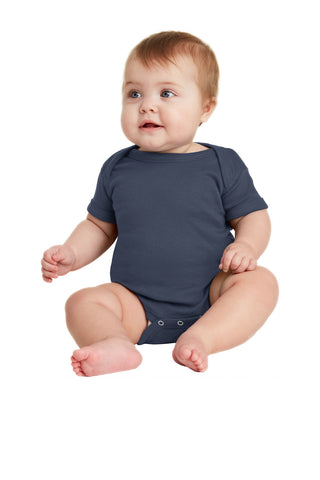 Rabbit Skins ™  Infant Short Sleeve Baby Rib Bodysuit. RS4400