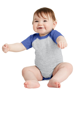 Rabbit Skins ™  Infant Baseball Fine Jersey Bodysuit. RS4430
