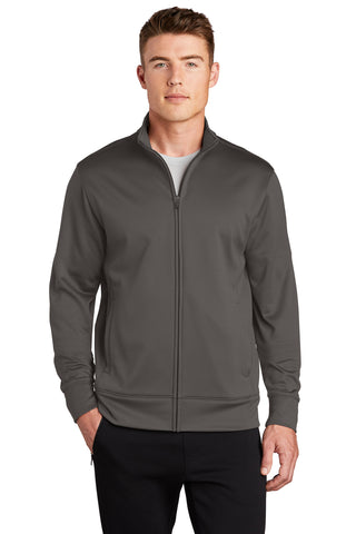 Sport-Tek Sport-Wick Fleece Full-Zip Jacket.  ST241