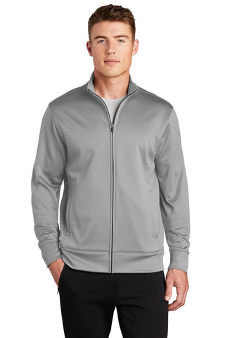 Sport-Tek Sport-Wick Fleece Full-Zip Jacket.  ST241