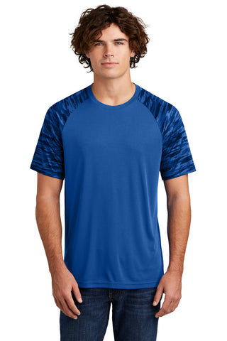 Sport-Tek ®  Drift Camo Colorblock Tee ST376