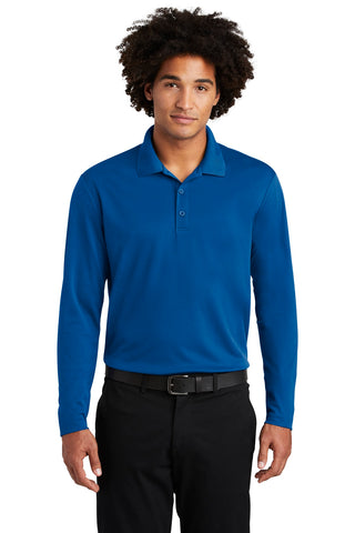 Sport-Tek  PosiCharge  RacerMesh  Long Sleeve Polo. ST640LS