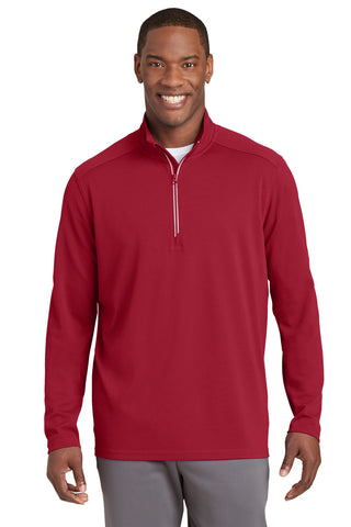 Sport-Tek ®  Sport-Wick ®  Textured 1/4-Zip Pullover.  ST860