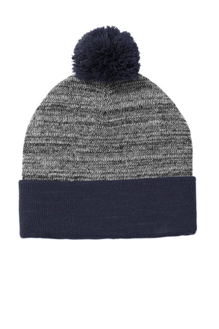 Sport-Tek  ®  Heather Pom Pom Beanie STC41