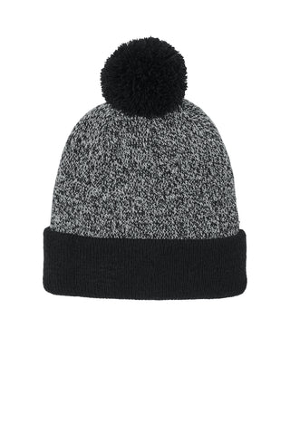 Sport-Tek ®  Halftime Heather Pom Beanie STC68