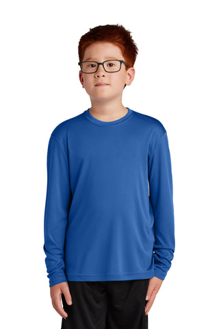 Sport-Tek ®  Youth Long Sleeve PosiCharge ®  Competitor™ Tee. YST350LS