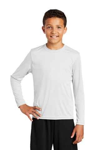 Sport-Tek ®  Youth Long Sleeve PosiCharge ®  Competitor™ Tee. YST350LS