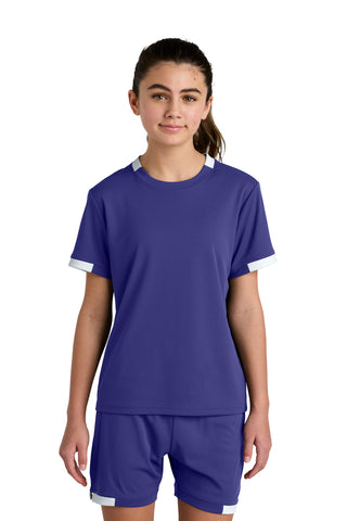 Sport-Tek ®  Youth Club Short Sleeve Crew YST440