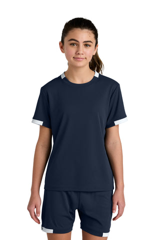 Sport-Tek ®  Youth Club Short Sleeve Crew YST440
